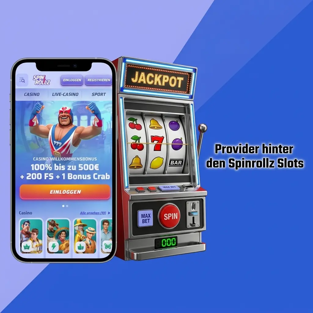Übersicht der Spinrollz Slot Provider