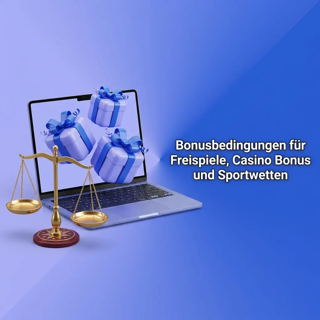 Übersicht zu Casino Bonus, Freispielen und Sportwetten Regeln