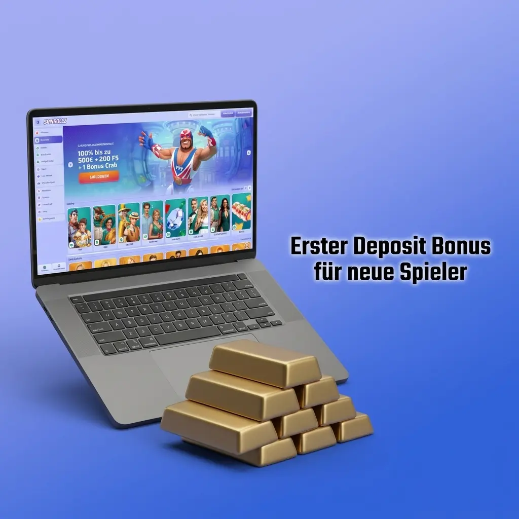 Erster Deposit Bonus für neue Spieler