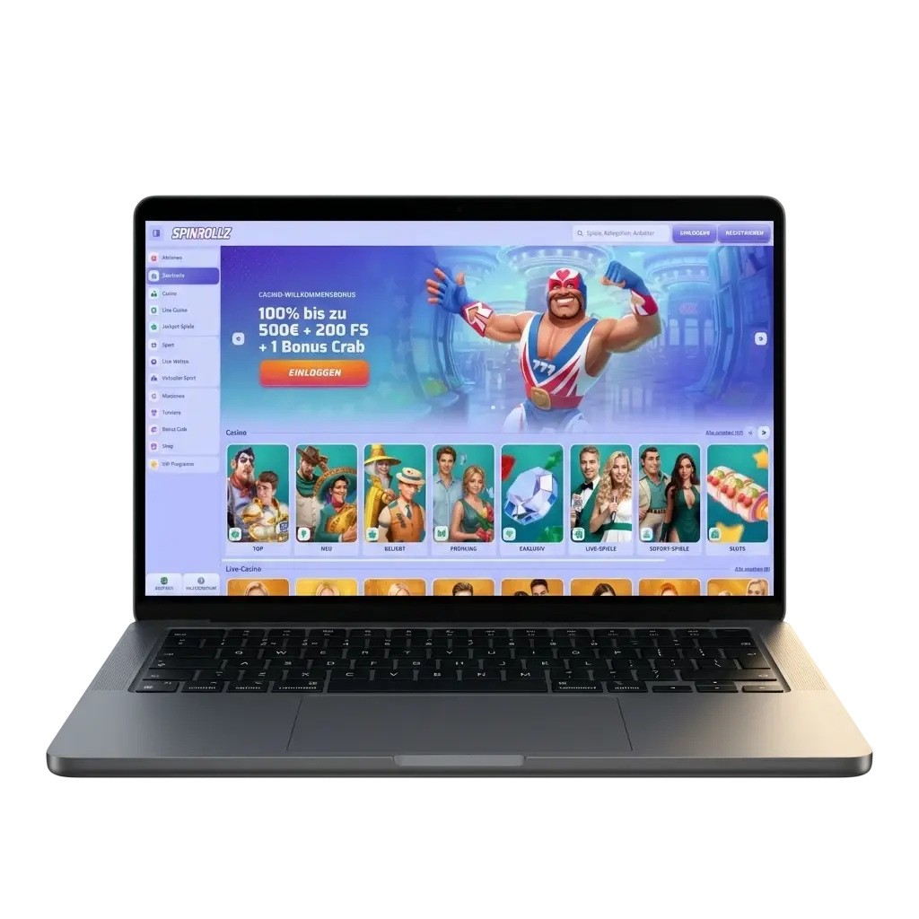 Spinrollz Sportwetten und Online Casino