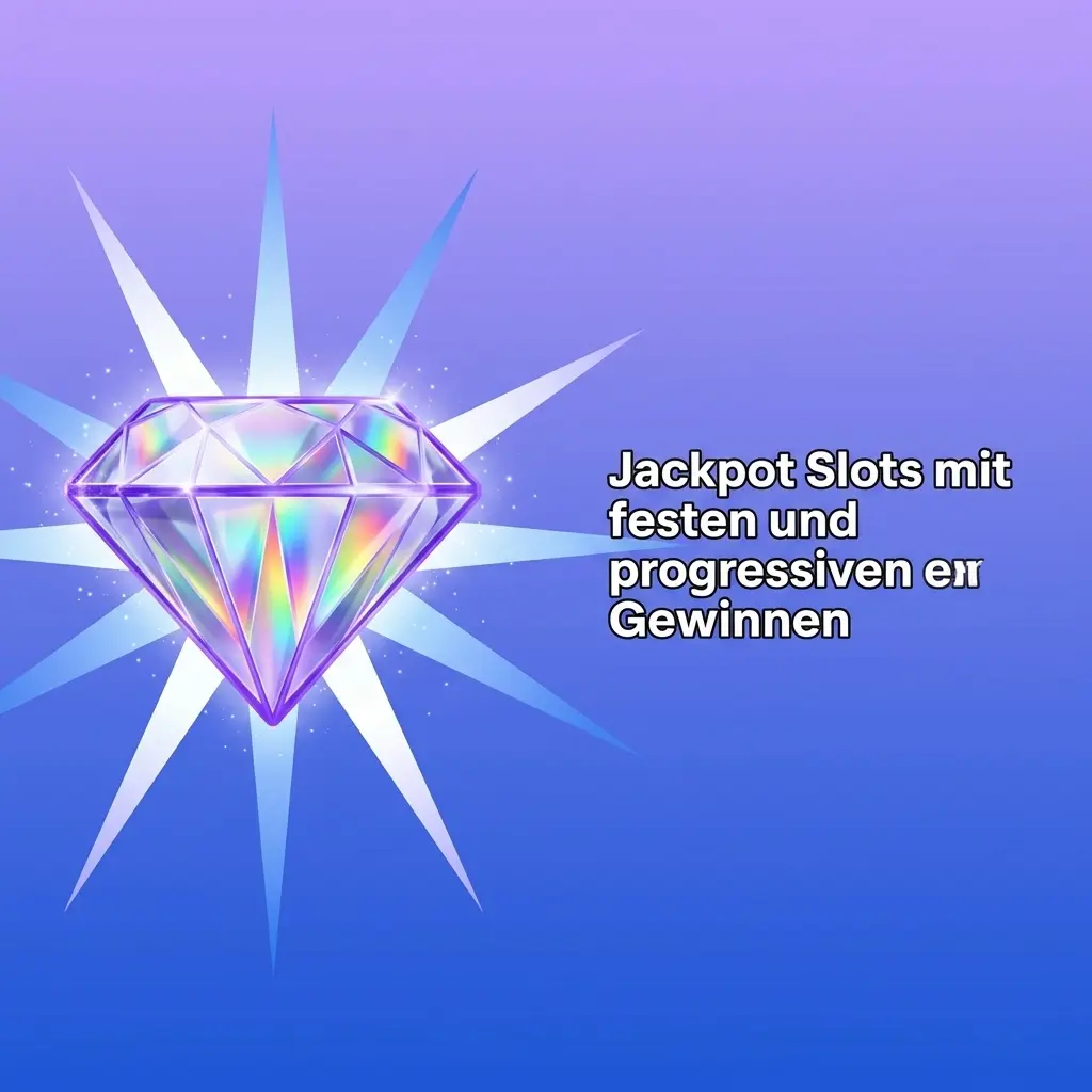 Jackpot Slots mit festen und progressiven Gewinnen