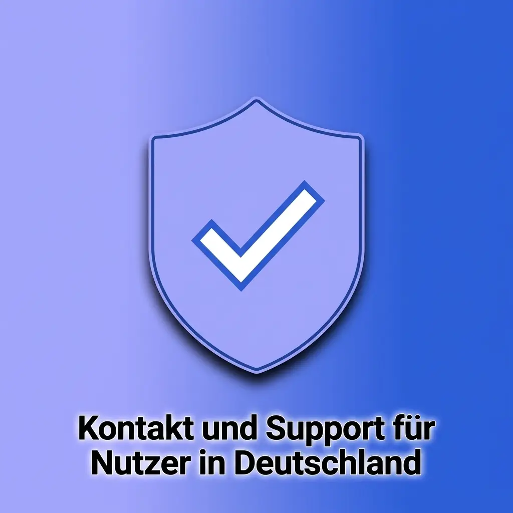Kundenservice und Hilfebereich der Plattform