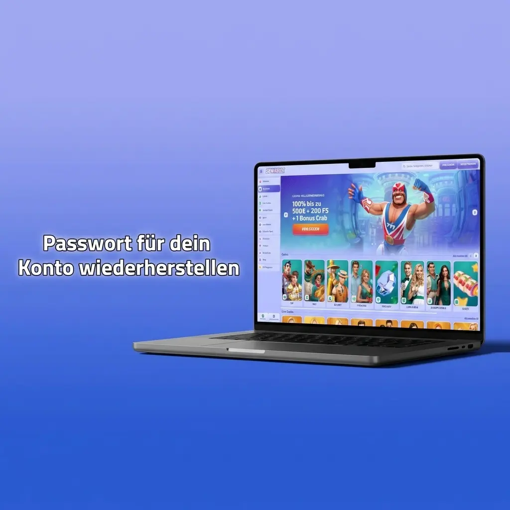 Passwort für dein Konto wiederherstellen
